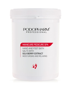 MANICURE PEDICURE SPA Sól do kąpieli dłoni i stóp z ekstraktem z jagód goji
