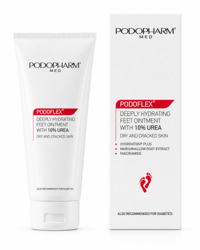 PODOFLEX® Maść do stóp z mocznikiem 10% głęboko nawilżająca